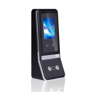 Touch Panel face recognition door access control system and time recorder